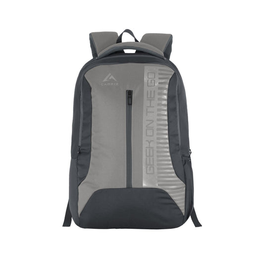Carriz CPB01 26L Laptop Backpack - Grey - TRAWOC