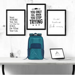 Carriz CPB03 25L Laptop Backpack - Blue - TRAWOC