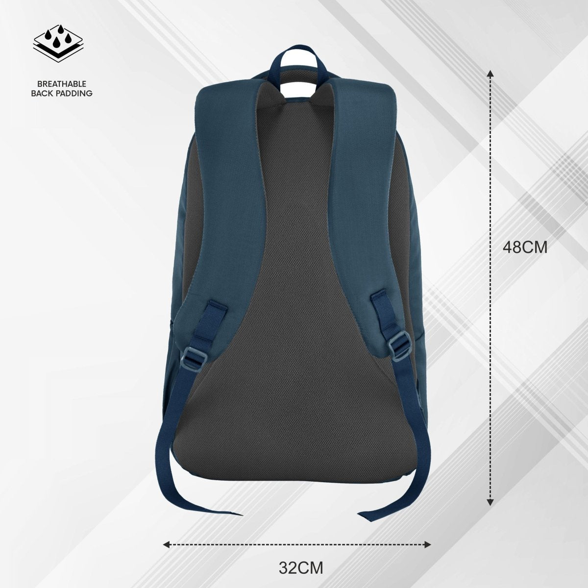 Carriz CPB05 26L Laptop Backpack - Blue - TRAWOC