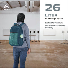 Carriz CPB05 26L Laptop Backpack - Blue - TRAWOC