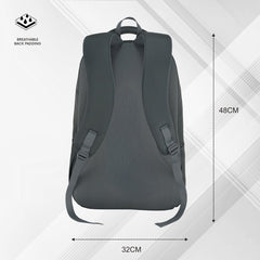 Carriz CPB05 26L Laptop Backpack - Grey - TRAWOC