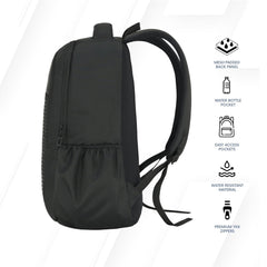 Carriz CPB06 25L Laptop Backpack - Black - TRAWOC
