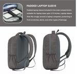 Carriz CPB07 29L Laptop Backpack - Brown - TRAWOC