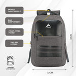 Carriz CPB07 29L Laptop Backpack - Brown - TRAWOC