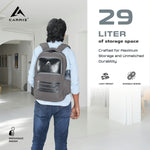 Carriz CPB07 29L Laptop Backpack - Brown - TRAWOC