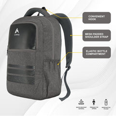 Carriz CPB07 29L Laptop Backpack - Brown - TRAWOC