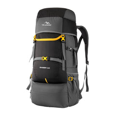 EMBER 60 L Travel Backpack Hiking Trekking Bag for Men & Women - Grey(clearance sale) - TRAWOC