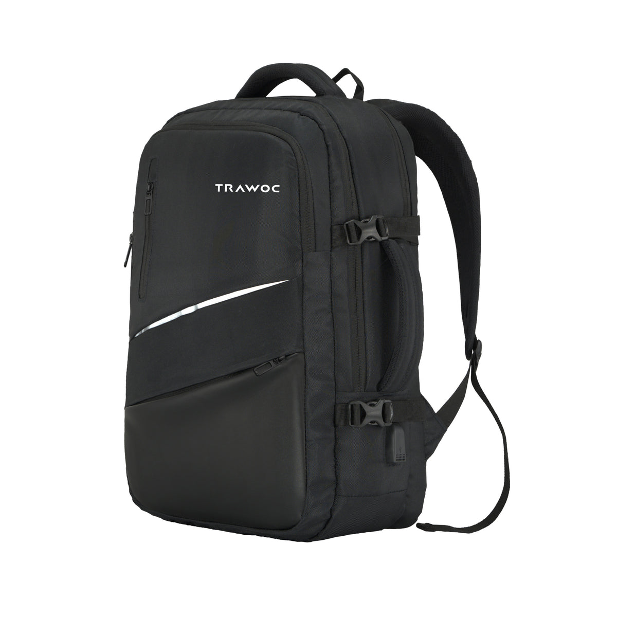 TPB02 25L Laptop Backpack-Black