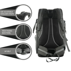 BLAZE-55 Backpack - Black