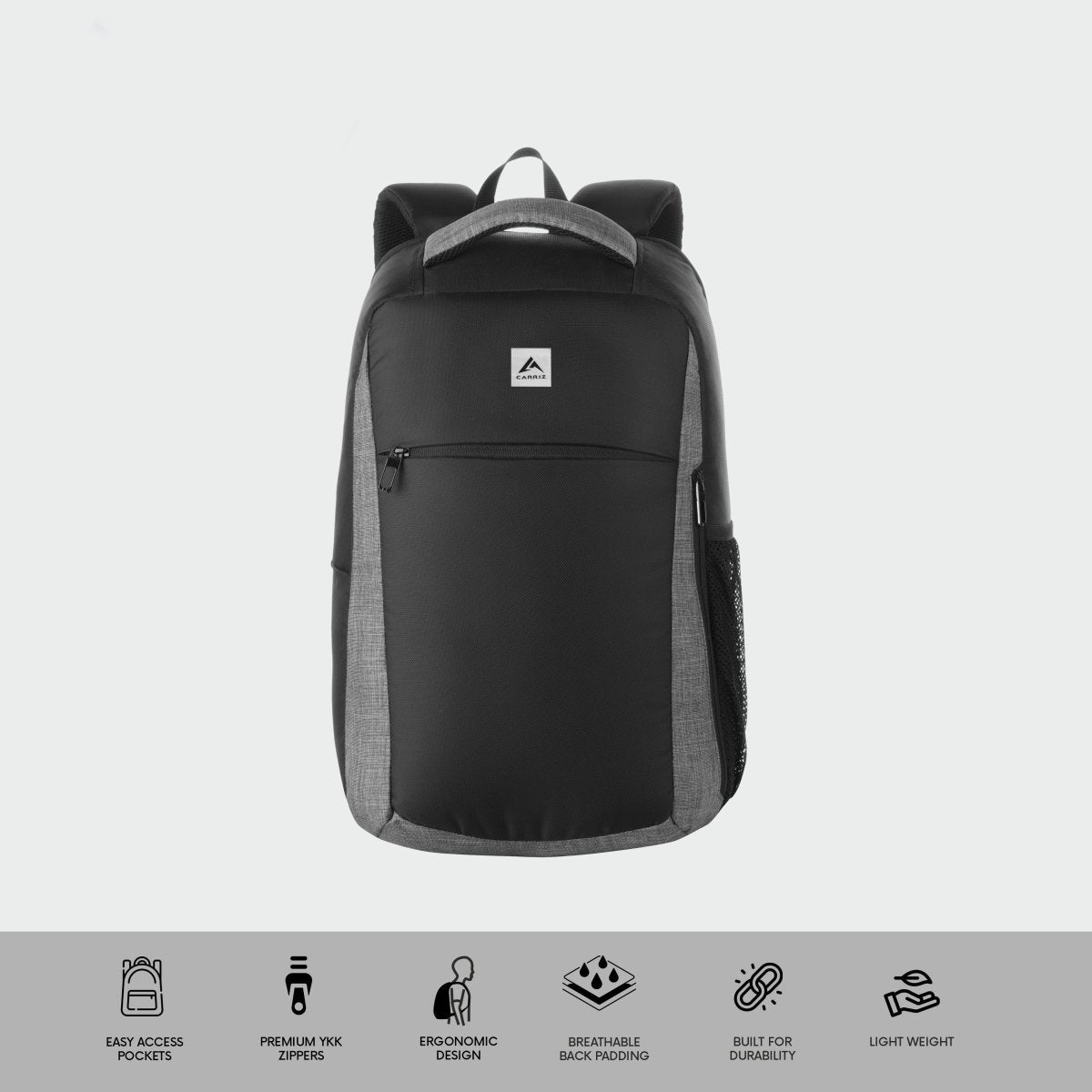 LB01 25L Laptop Backpack - Ash Grey (Clearance sale) - TRAWOC