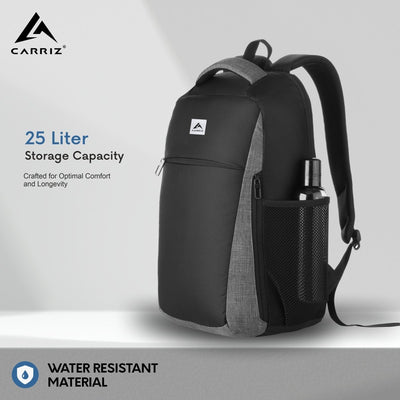 LB01 25L Laptop Backpack - Ash Grey (Clearance sale) - TRAWOC