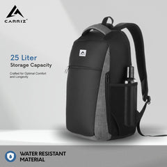 LB01 25L Laptop Backpack - Ash Grey (Clearance sale) - TRAWOC