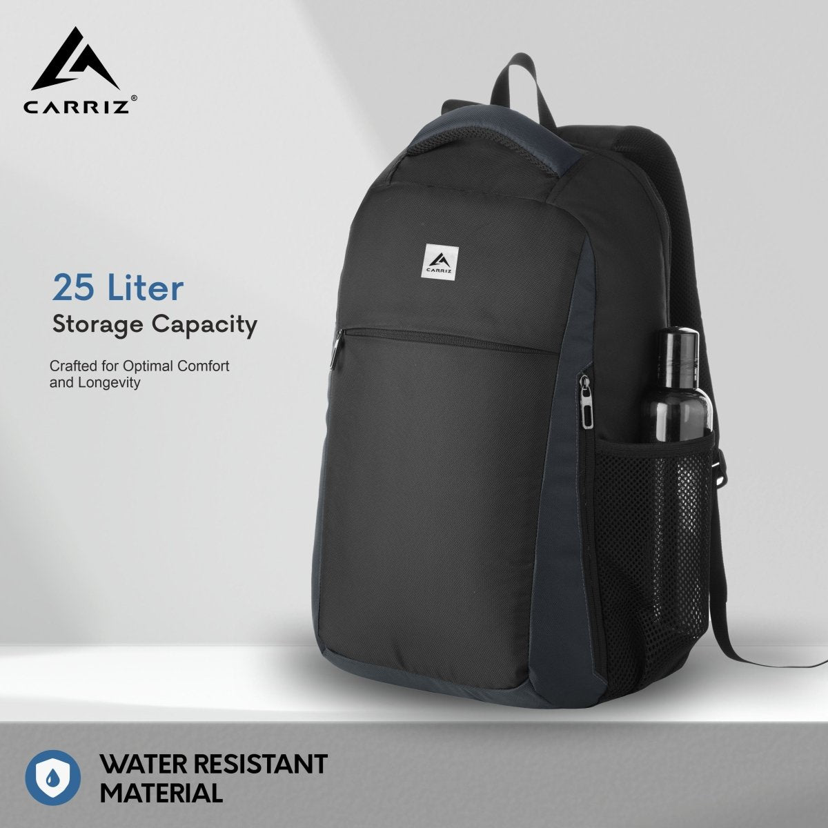 LB01 25L Laptop Backpack - Grey (Clearance sale) - TRAWOC