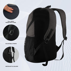 LB04 27L Laptop Backpack - Brown (Clearance sale) - TRAWOC