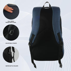 LB04 27L Laptop Backpack - Dark Blue (Clearance sale) - TRAWOC