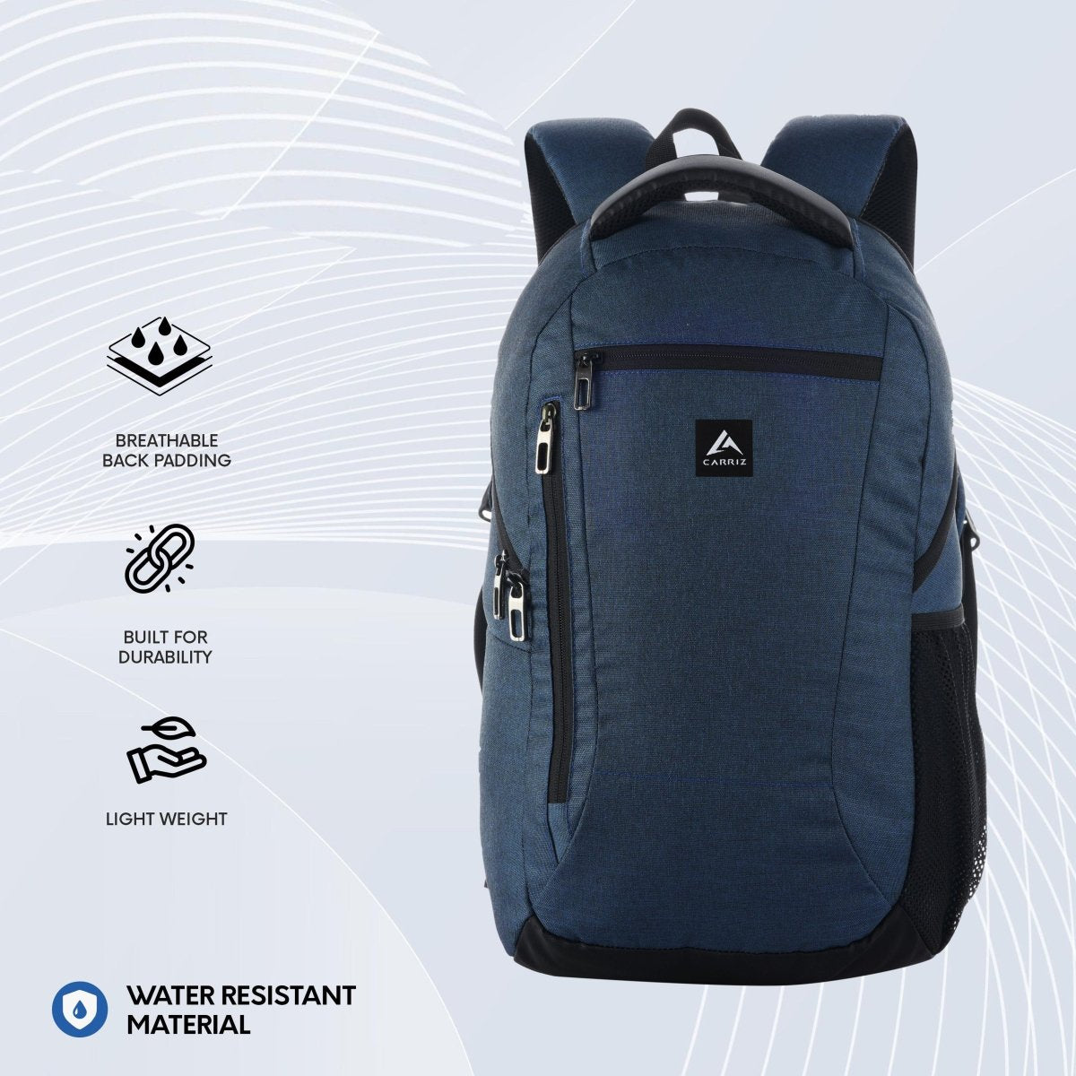 LB04 27L Laptop Backpack - Dark Blue (Clearance sale) - TRAWOC