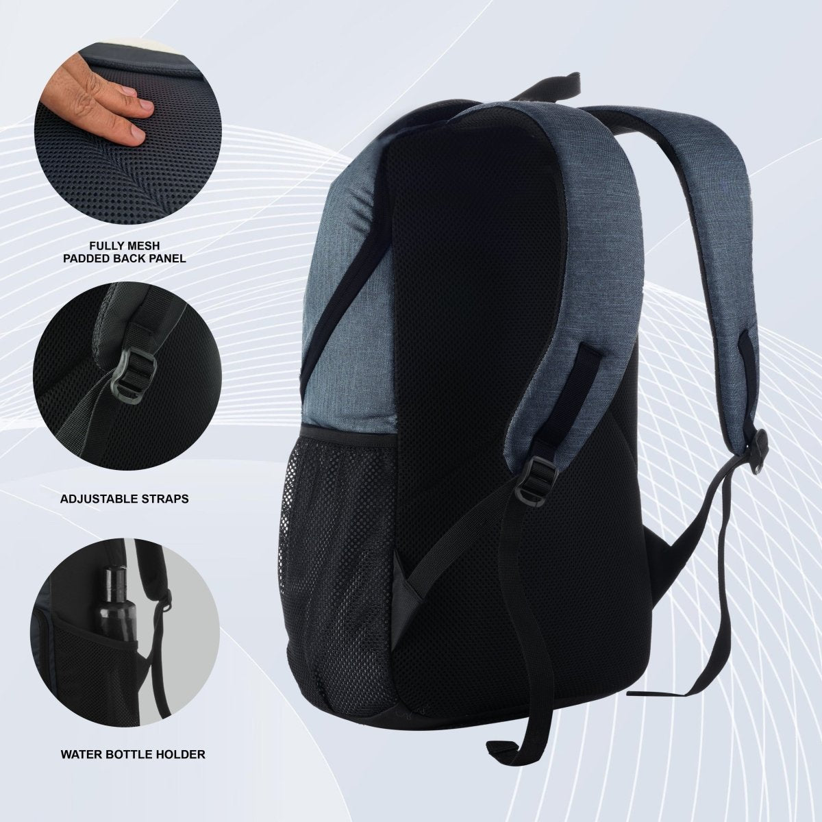 LB04 27L Laptop Backpack - Teal (Clearance sale) - TRAWOC