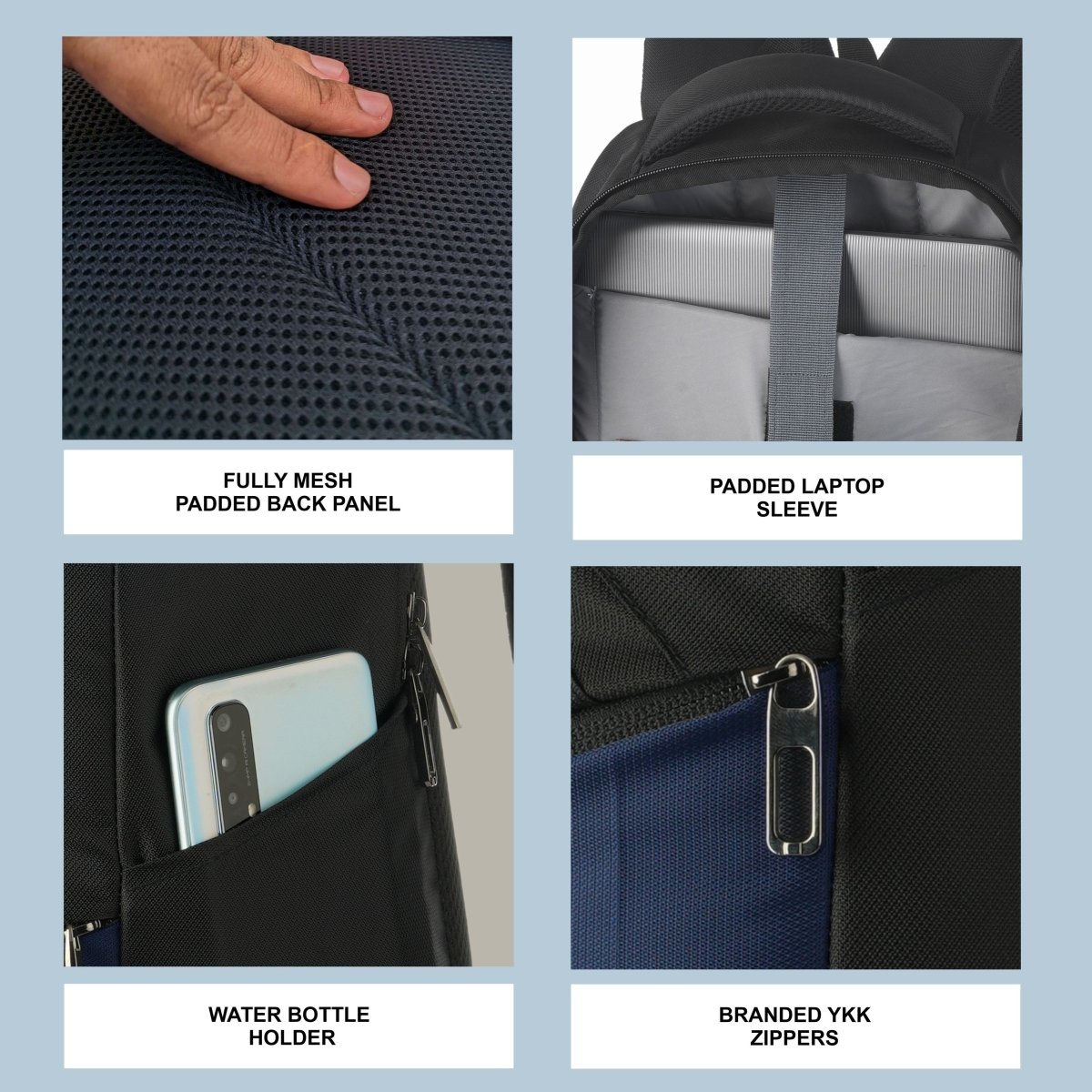 LB05 23L Laptop Backpack - Ink Blue (Clearance sale) - TRAWOC