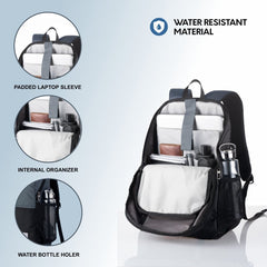 LB06 18L Laptop Backpack - Teal - TRAWOC