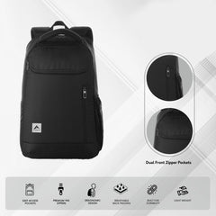 LB07 20L Laptop Backpack - Black