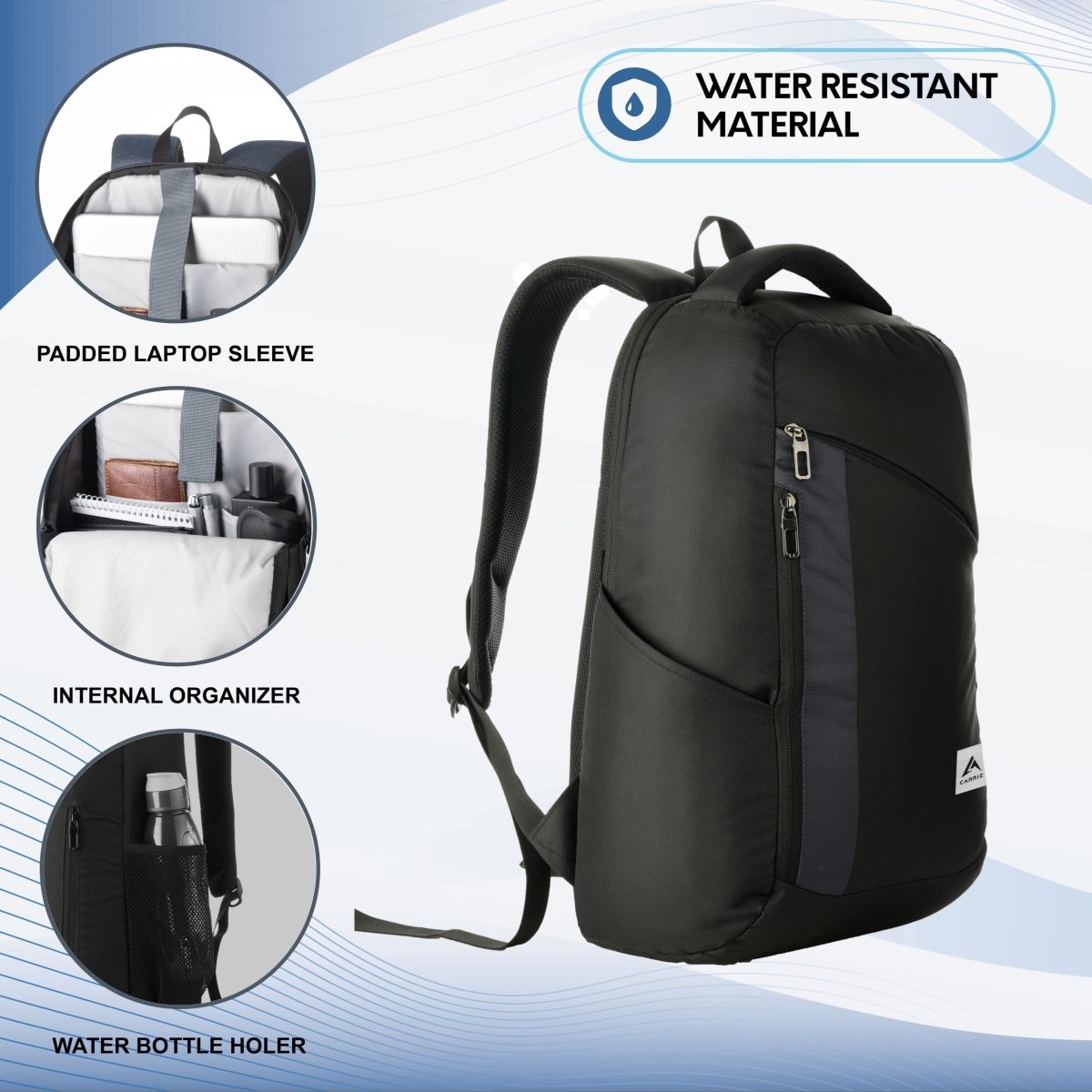 LB08 Laptop Backpack - Ink Blue (Clearance sale) - TRAWOC