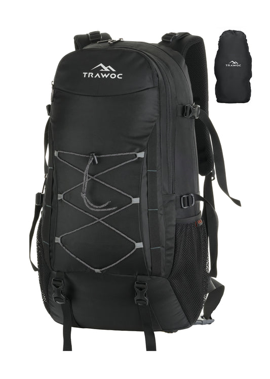 INFERNO 40 L  Laptop Backpack for Men and Women Casual Bag for Regular Travelling-Black