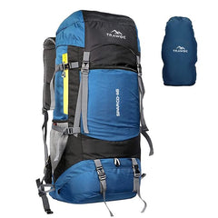 Sparco 65L Travel Backpack featuring with Laptop Compartment & Shoe Compartment – Englishblue(clearance sale) - TRAWOC