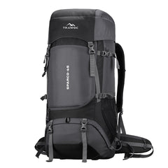 Sparco 65L Travel Backpack featuring with Laptop Compartment & Shoe Compartment – Grey - TRAWOC