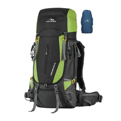 Terrabound 60 L Rucksack featuring Shoe Compartment & Durable Zippers – Green(clearance sale) - TRAWOC