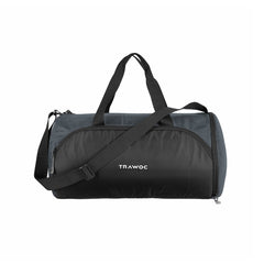 TMPB02 - 30L Gym, Sports & Travel Duffle , Unisex Duffel Bag with Shoe Compartment - Grey