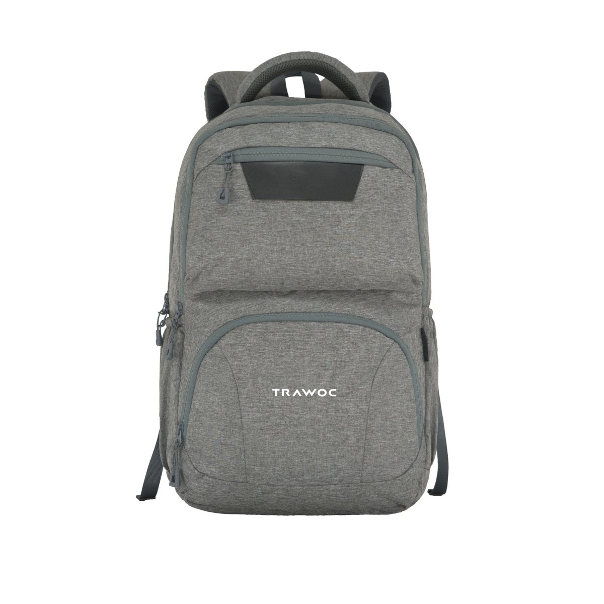 TPB04 - 30L Laptop Backpack 16 - Inch Compartment, USB Charging Port - Ash grey - TRAWOC
