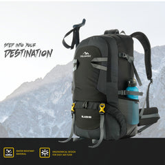 BLAZE-55 Backpack - Black