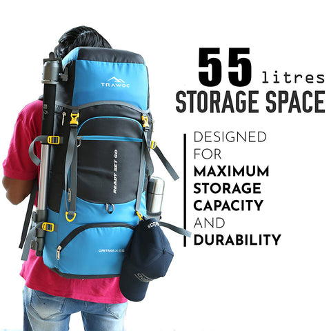 GRITMAX-55 Backpack - Skyblue