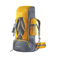 Vortex 60 L Travel Backpack with Laptop Compartment & Durable Zippers - Yellow(clearance sale) - TRAWOC