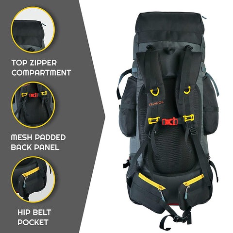 PEAKPRO-75 Rucksack - Black