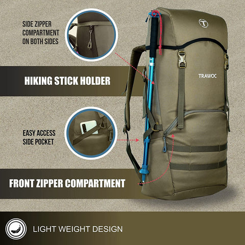 GLIDE-50 Backpack - Olivegreen