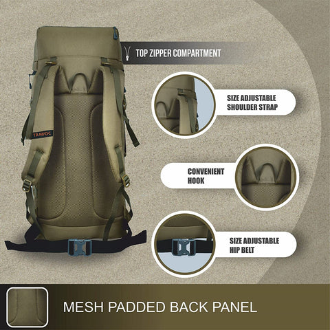 GLIDE-50 Backpack - Olivegreen