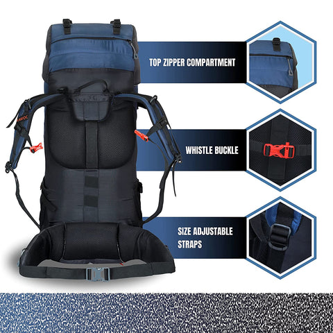 SKYRANGER-70 Rucksack - Navyblue