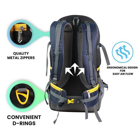 INVICTUS-60 Rucksack - Navyblue