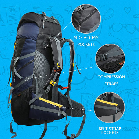 VENTURE PRO-65 Rucksack - Navyblue