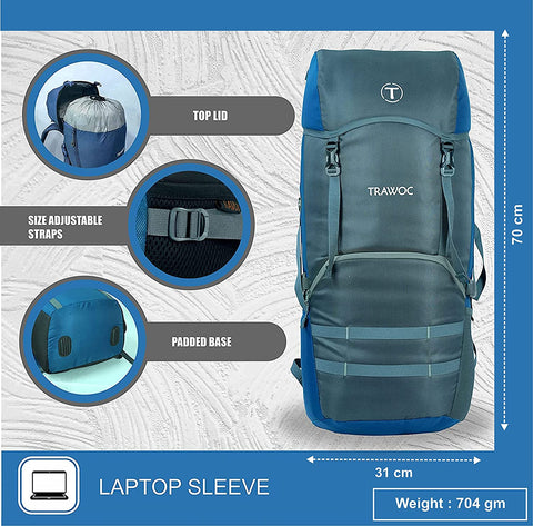 GLIDE-50 Backpack - Englishblue